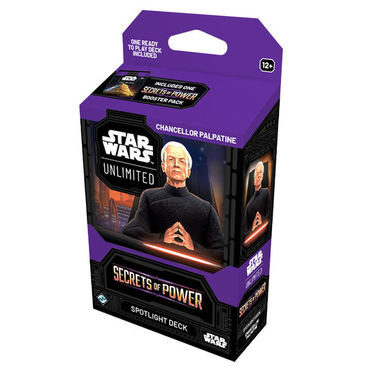 Star Wars Unlimited  - Secrets of Power - Spotlight Deck - Chancellor Palpatine