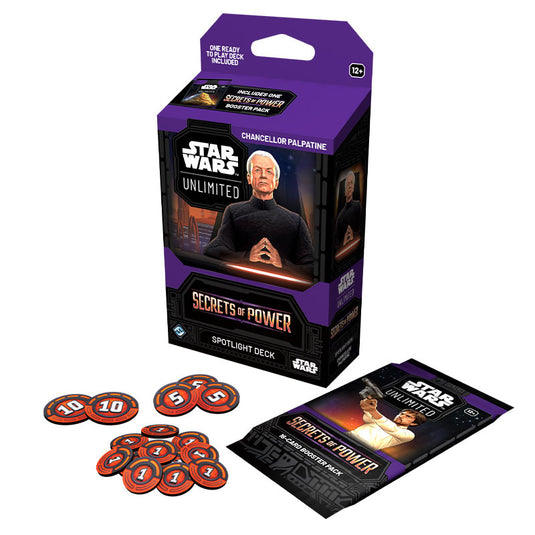 Star Wars Unlimited  - Secrets of Power - Spotlight Deck - Chancellor Palpatine