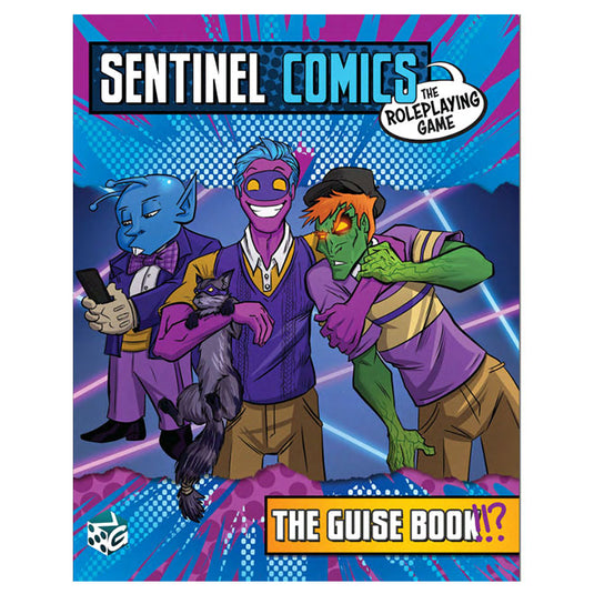 Sentinel Comics - The Roleplaying Game Guise Book!