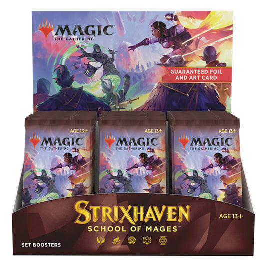 Magic the Gathering - Strixhaven - School of Mages - Set Booster Box (30 Packs)