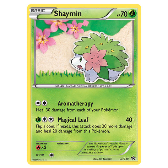 Pokemon - XY - XY Black Star Promos - Shaymin - XY188