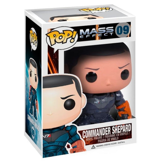 Funko POP! - #09 Mass Effect: Commander Shepard 4" Figure