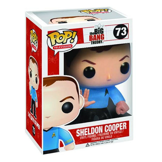 Funko POP! - Big Bang Theory - #73 Sheldon Cooper in Star Trek Uniform Figure