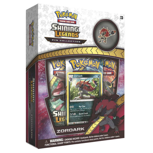 Pokemon - Shining Legends - Zoroark Pin Collection