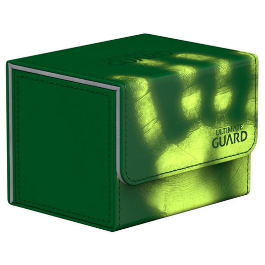 Ultimate Guard - Sidewinder - Deck Case 100+ ChromiaSkin - Green