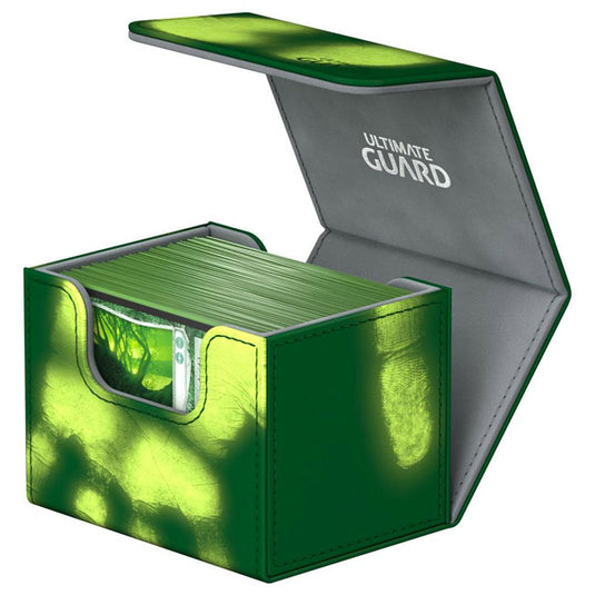 Ultimate Guard - Sidewinder - Deck Case 100+ ChromiaSkin - Green