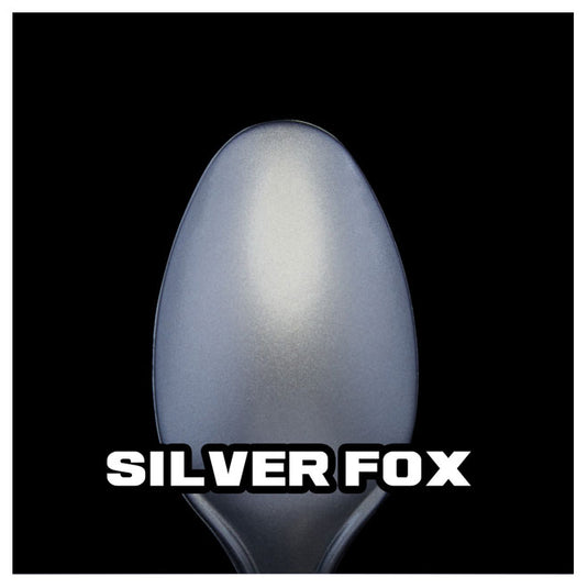 Turbo Dork Paints - Metallic Acrylic Paint 20ml Bottle - Silver Fox