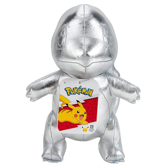 Pokemon - Plush Figure - 25th anniversary - Silver - Charmander - 8 Inch