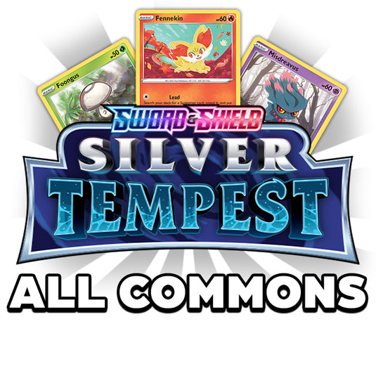 Pokemon - Sword & Shield - Silver Tempest - All Commons