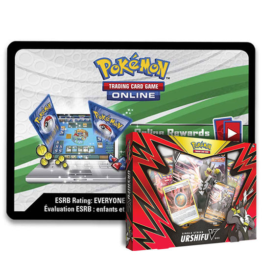 Pokemon - Single Strike Urshifu V Box - Online Code Card