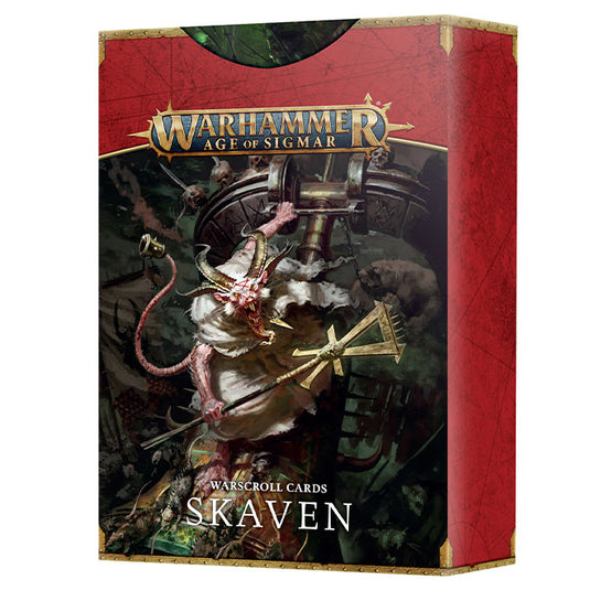 Warhammer Age Of Sigmar - Skaven - Warscroll Cards