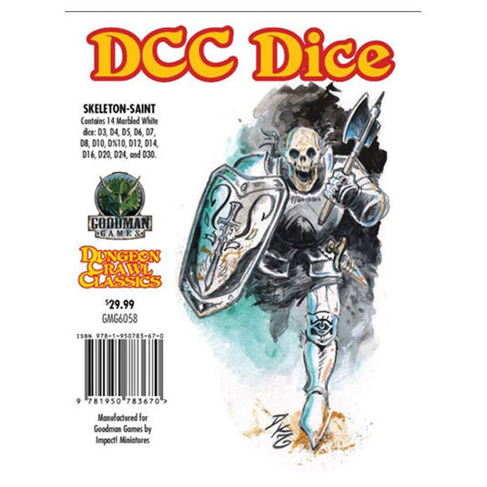 DCC Dice - Skeleton Saint