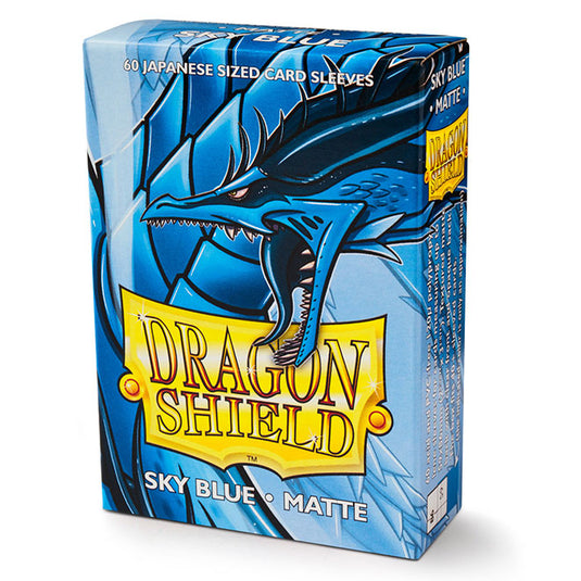 Dragon Shield - Japanese Matte Sleeves - Sky Blue (60 Sleeves)