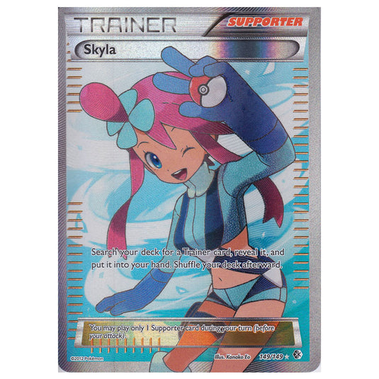 Pokemon - Black & White - Boundaries Crossed - Skyla EX Full-Art 149/149