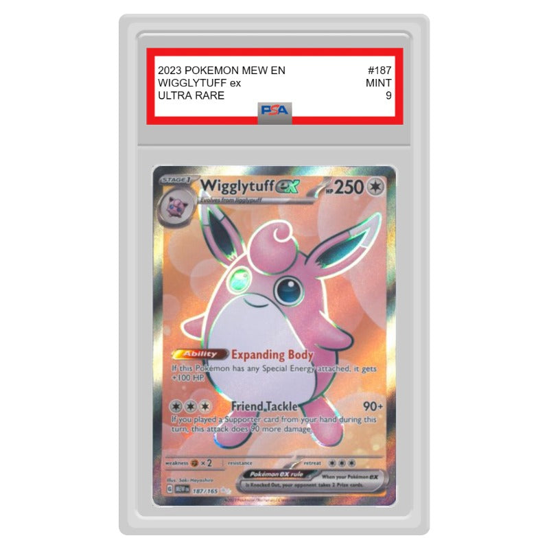 thumbnail image 2 of Wigglytuff Ex SR 189/165 – Pokemon 151 SV2a Japan Card (Scarlet & Violet, Holo) 2 of 4