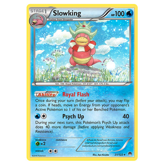 Pokemon - BREAKpoint - Slowking 21/122 (Holo)