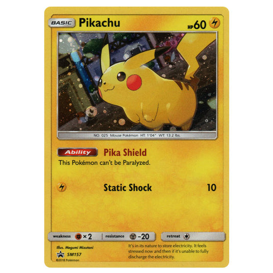 Pokemon - Sun & Moon - SM Black Star Promos - Pikachu - SM157