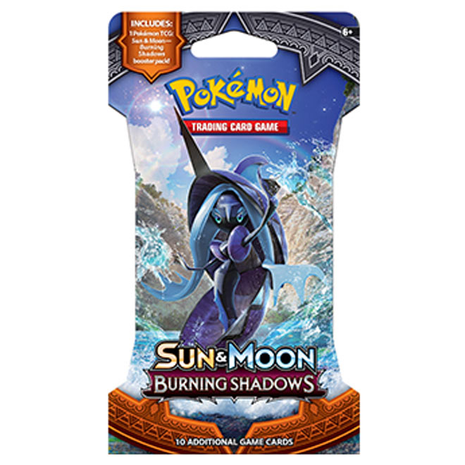Pokemon - Sun & Moon - Burning Shadows - Blister Booster Pokemon - Sun & Moon - Burning Shadows - Blister Booster