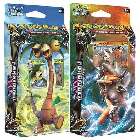 Pokemon - Sun & Moon - Forbidden Light - Alolan Exeggutor & Lycanroc Theme Decks