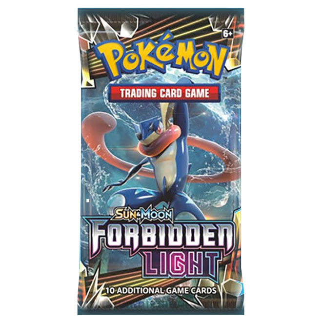 sun & moon forbidden light booster box Pokmon TCG: Sun & Moon-Forbidden Light Sleeved Booster Pack (10 Cards)