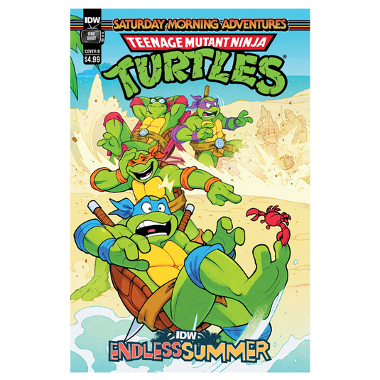 Idw Endless Summer Tmnt Saturday Morning Adv Cover B Lawrence