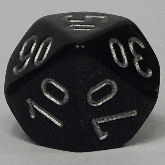 Chessex - Signature 16mm D10/100 -  Borealis - Smoke with Silver