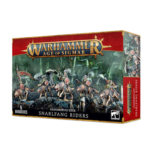 Warhammer Age of Sigmar - Gloomspite Gitz - Snarlfang Riders