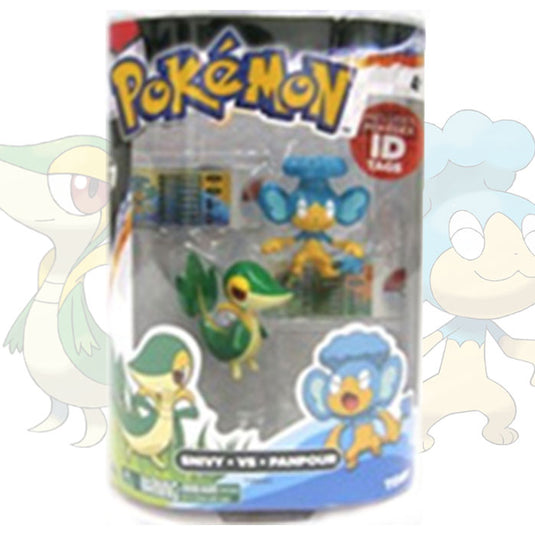 Pokemon - Snivy vs Panpour - 2" Figure Box