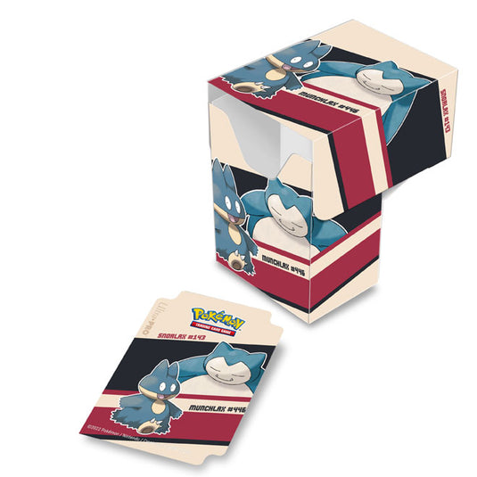 Ultra Pro - Full View Deck Box - Pokemon Snorlax & Munchlax