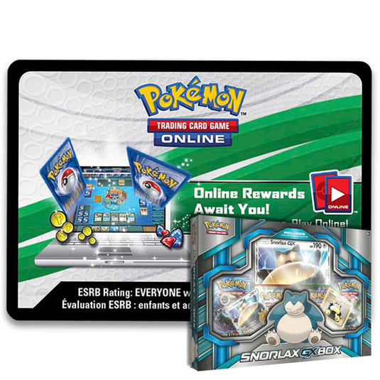 Pokemon - Snorlax-GX Box - Online Code Card