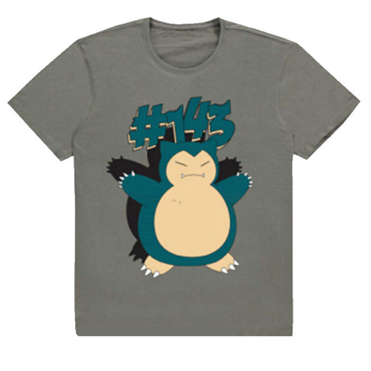Pokemon - Snorlax - Short Sleeved T-shirt - Large