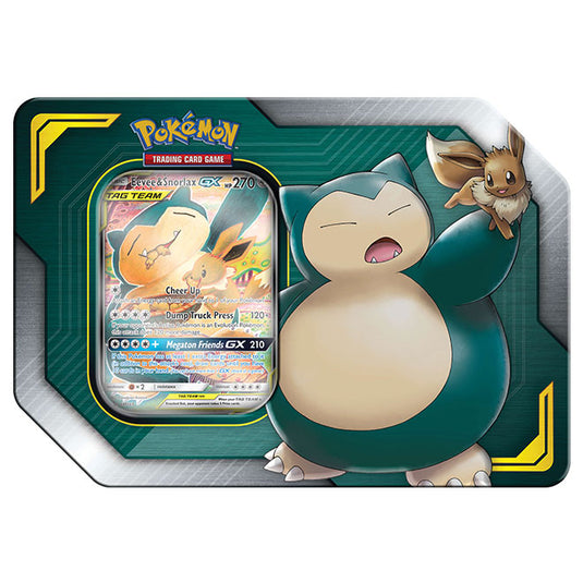 Pokemon - Tag Team GX Tin - Eevee & Snorlax-GX