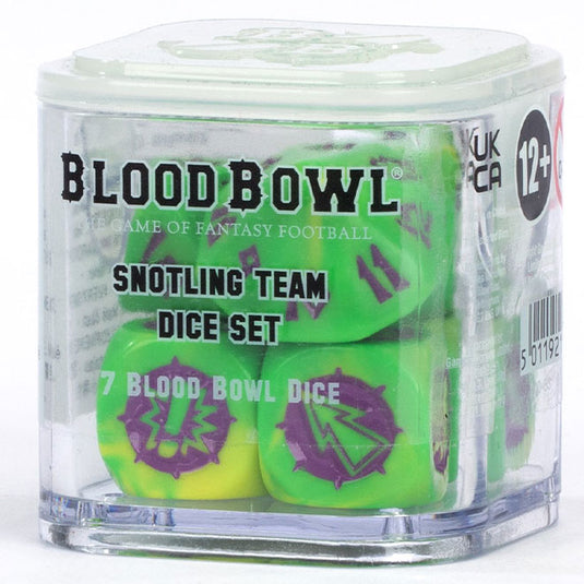 Blood Bowl - Snotling Team - Dice Set