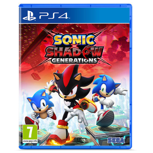 Sonic X Shadow Generations PS4 Front