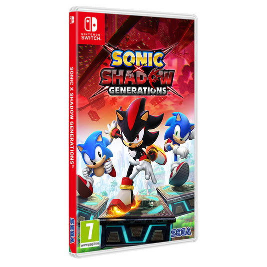 Sonic X Shadow Generations Nintendo Switch Side