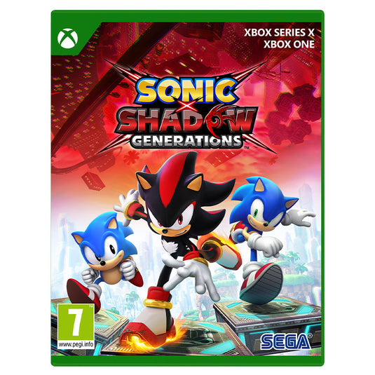 Sonic X Shadow Generations Xbox Front