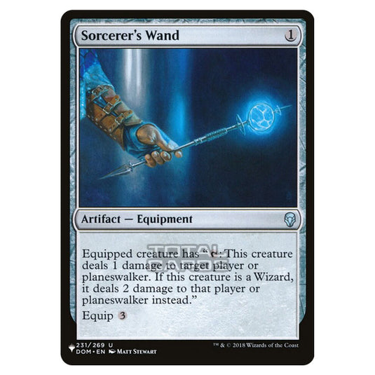 Magic The Gathering - The List - Sorcerer's Wand - 417/417