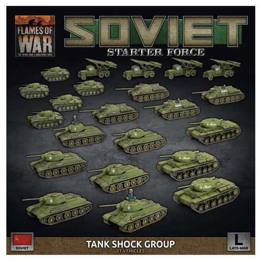 Flames Of War - Soviet LW Tank Shock Group Army Deal