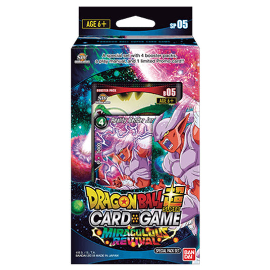 Dragon Ball Super Card Game - Miraculous Revival - Special Pack (SP05)