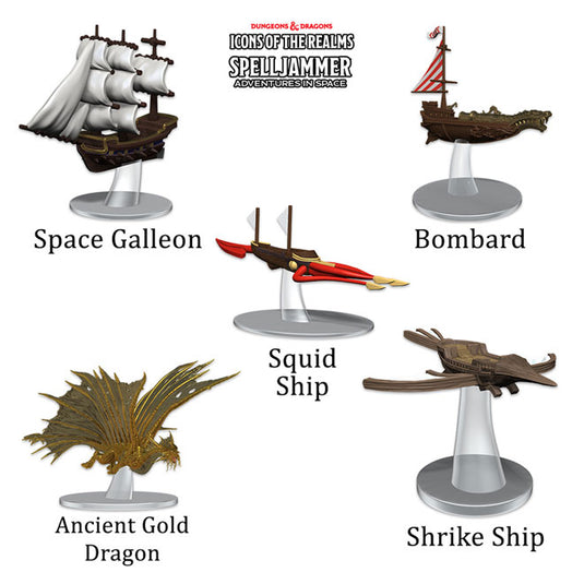 Dungeons & Dragons - Icons of the Realms - Ship Scale - Welcome to Wildspace