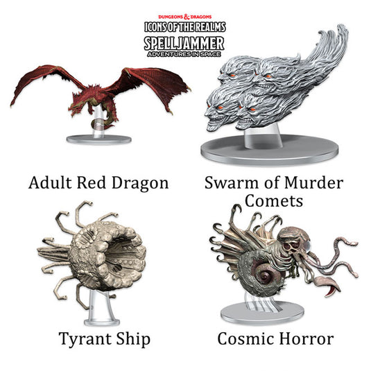 Dungeons & Dragons - Icons of the Realms - Ship Scale - Threats from the Cosmos