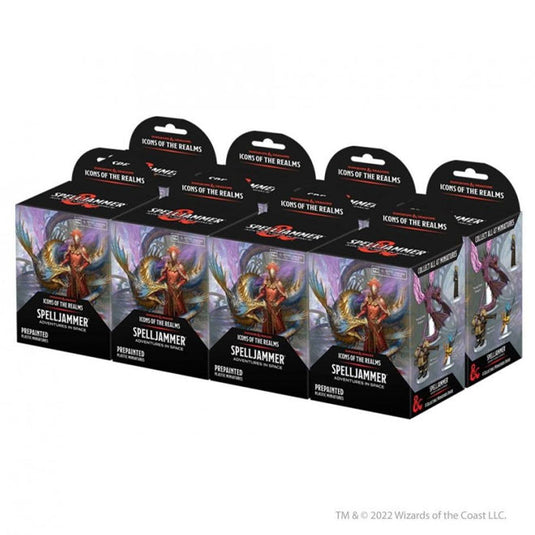 Dungeons & Dragons Icons of the Realms - Spelljammer Adventures in Space - Booster Brick (8 Packs)