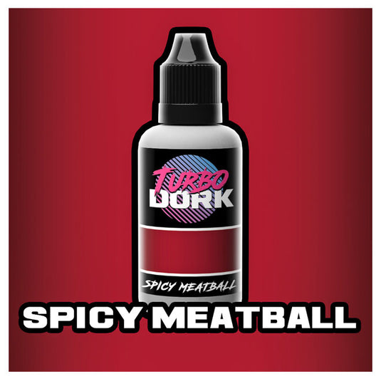 Turbo Dork Paints - Metallic Acrylic Paint 20ml Bottle - Spicy Meatball