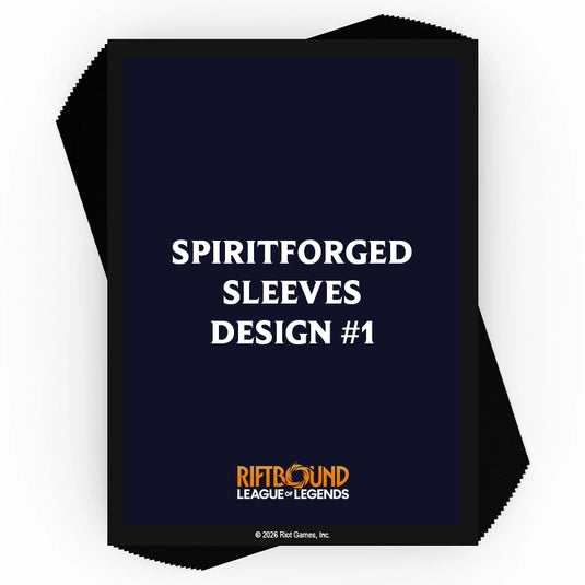 Riftbound: League of Legends TCG - Spiritforged - Art Sleeves - Design #1 (100 Sleeves)