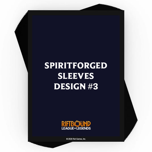 Riftbound: League of Legends TCG - Spiritforged - Art Sleeves - Design #3 (100 Sleeves)