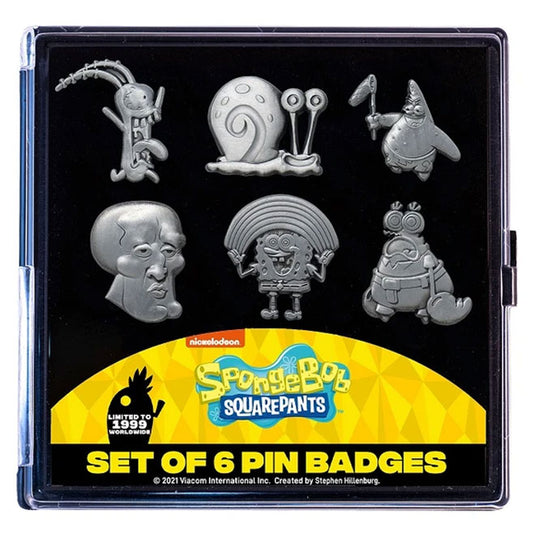 SpongeBob - Set of 6 Limited Edition Pins
