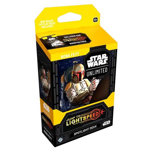 Star Wars Unlimited  - Jump to Lightspeed - Spotlight Deck - Boba Fett