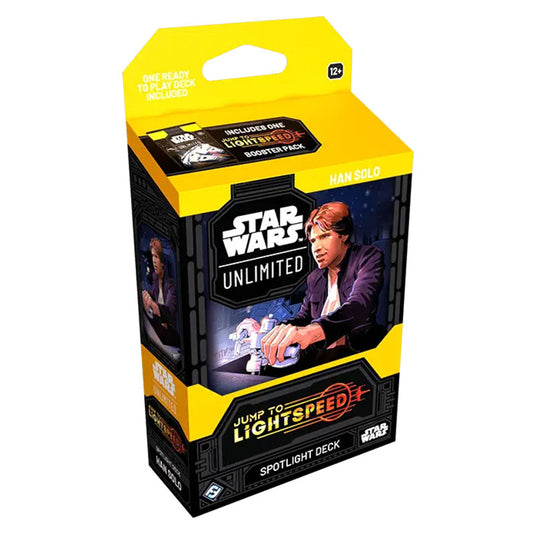 Star Wars Unlimited  - Jump to Lightspeed - Spotlight Deck - Han Solo