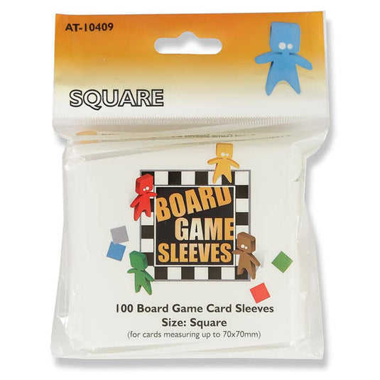 Board Games Sleeves - Square (69x69mm) - 100 Sleeves