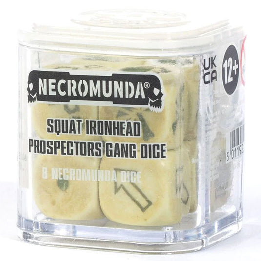 Necromunda - Ironhead Squat Prospectors Gang - Dice Set